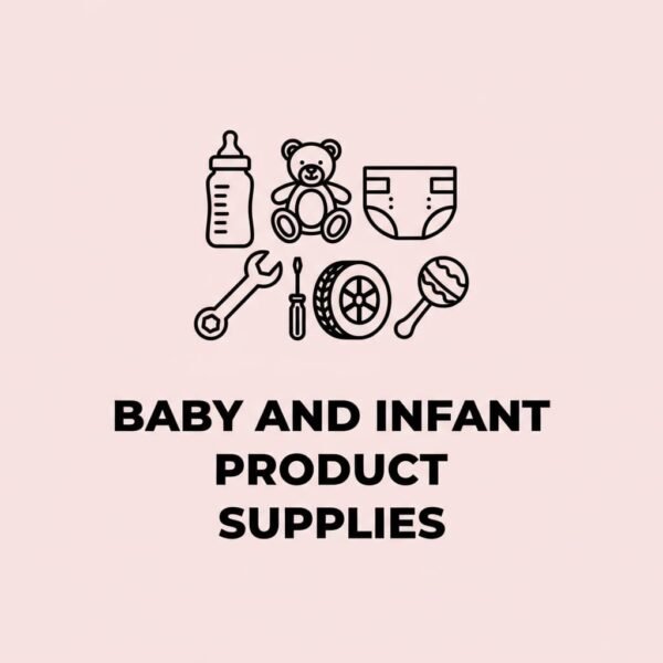 Bulk supply Product safety labels for infant care outlets