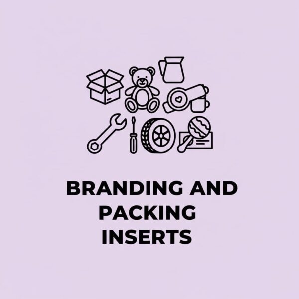 Durable Brand inserts cards for product presentation