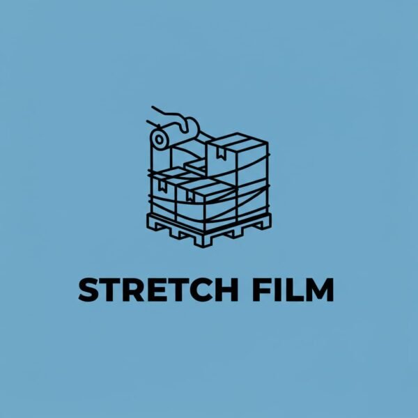 Industrial stretch film for product wrapping