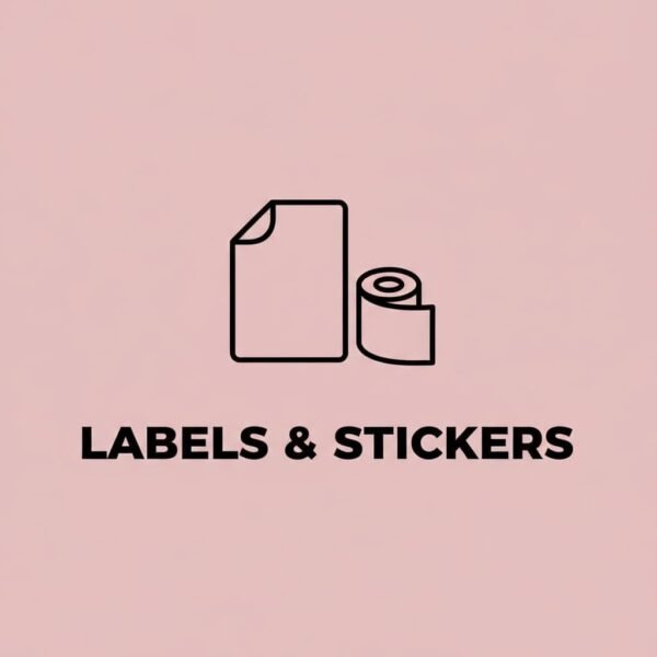 Custom labels and stickers for products