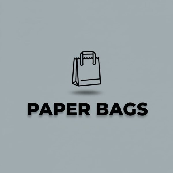 Custom paper bags for retail packaging